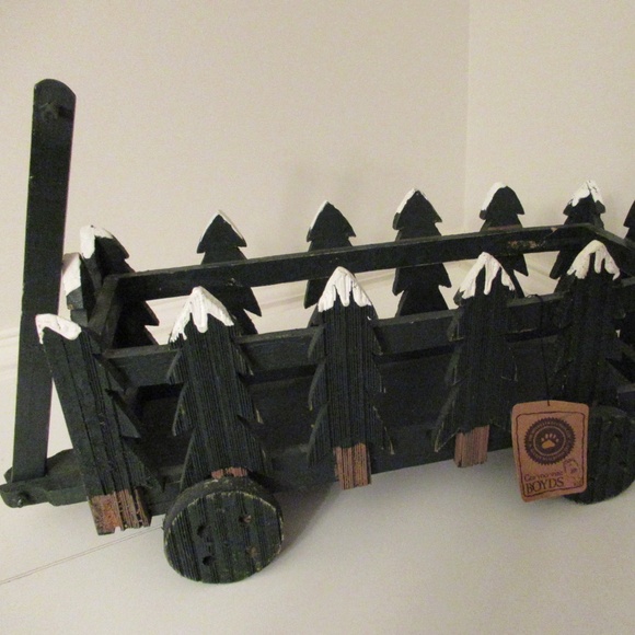 "Nick's Tree Wagon" Boyds Collection - Picture 3 of 12